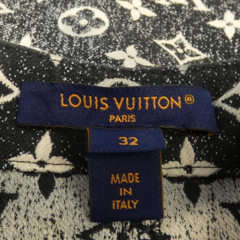 Đầm nút tab denim monogram LOUIS VUITTON FODR33KJ2 647599