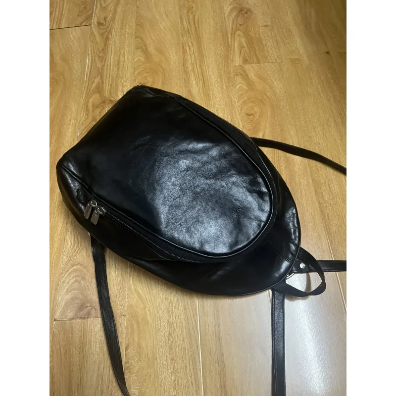 Balo nữ 19*34*9 da mộc 2hand 992594