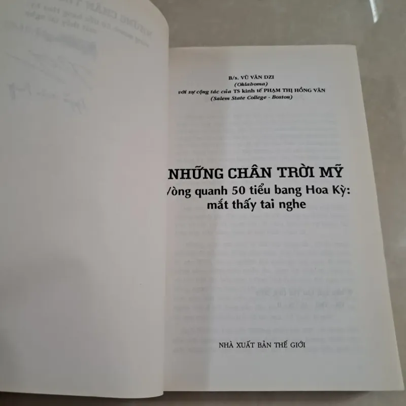 Những Chân Trời Mỹ B/s Vũ Văn Dzi 779425