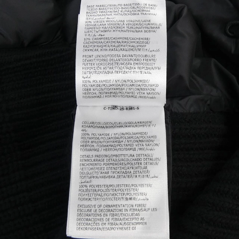 MONCLER K20939B00028 Áo khoác lông - Hàng hiệu Chính hãng 822734