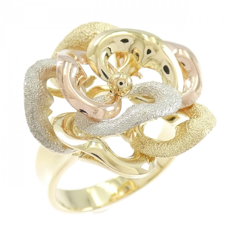 Nhẫn Hoa Ba Màu 750 - Hàng hiệu Authentic 847401