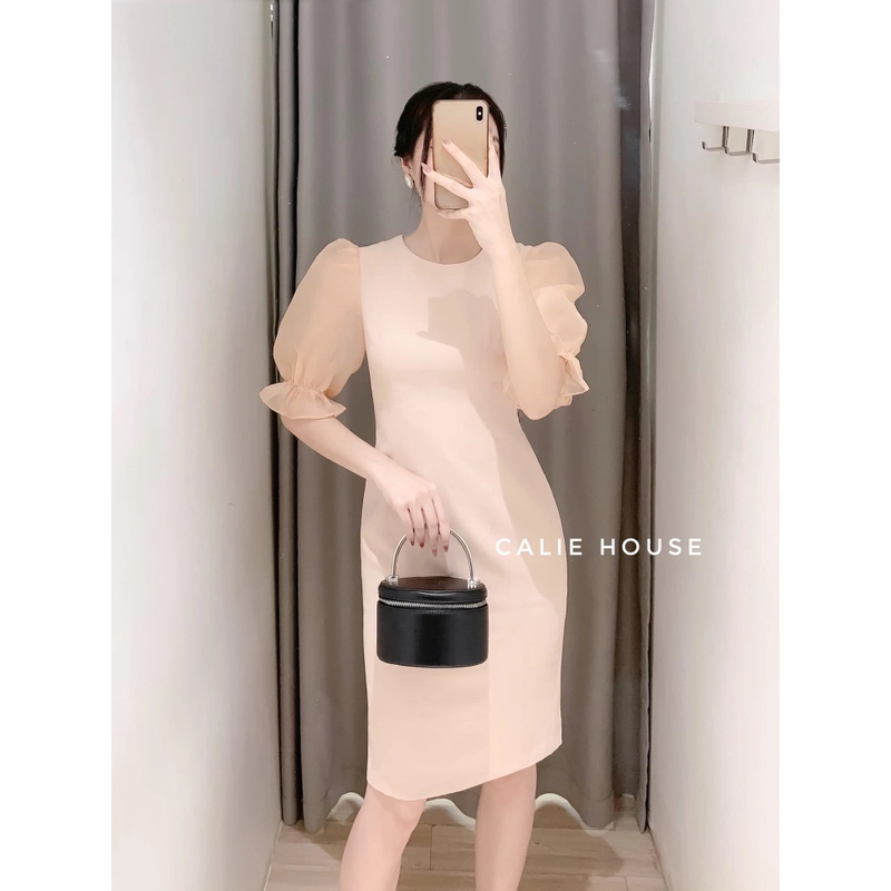 Váy Calie tay cách điệu sz S 466492