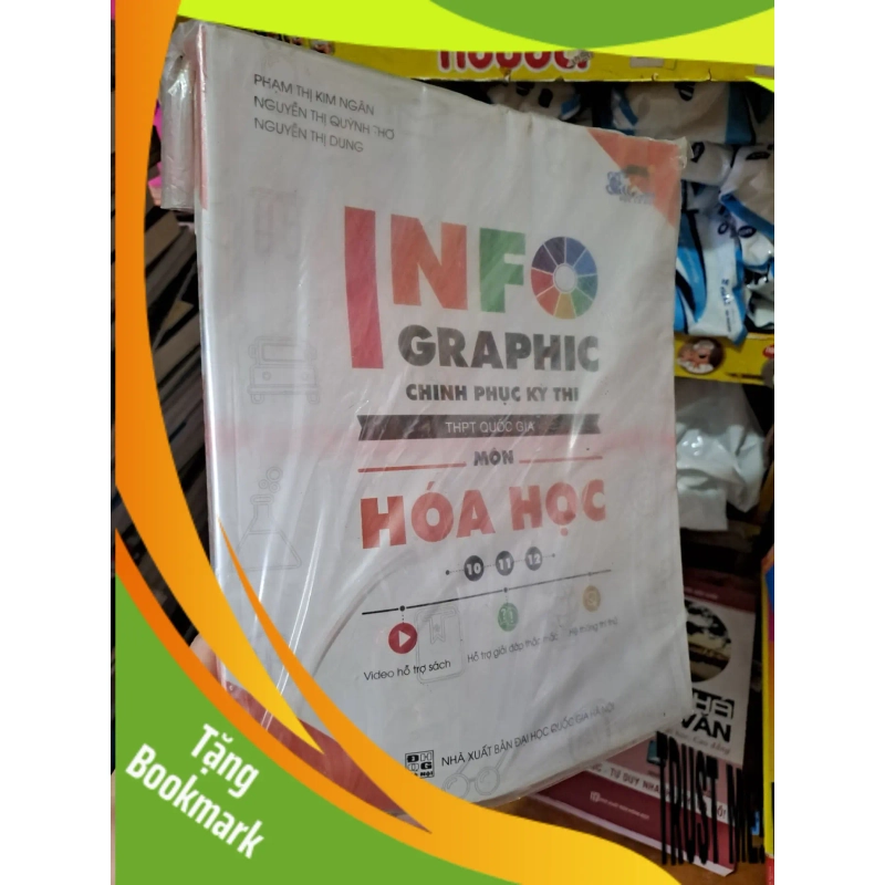 (TẶNG BOOKMARK) Info Graphic chinh phục kỳ thi THPT quốc gia môn hóa học mới 90% RBK0808 GIÁO KHOA 945670