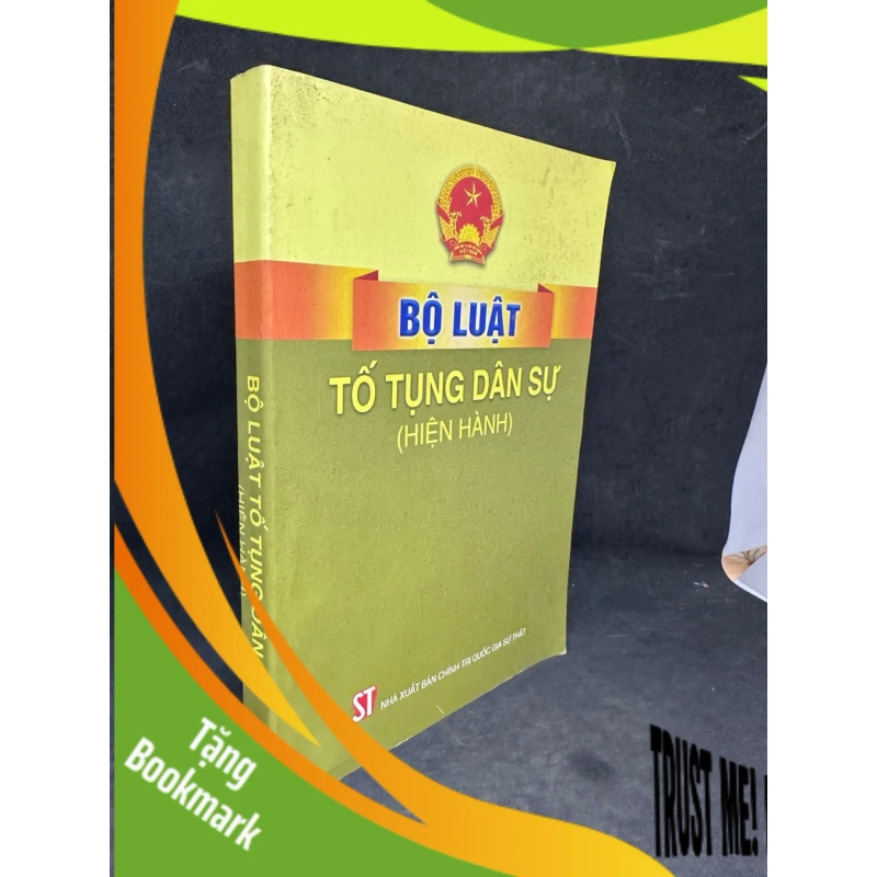 (TẶNG BOOKMARK) Bộ Luật Tố Tụng Dân Sự (Hiện Hành), 2019 1304 RBK 937694