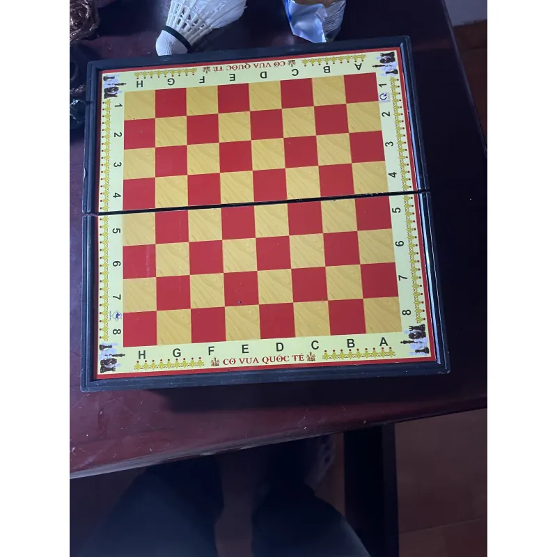 ( Loại đẹp)Bộ cờ vua nam châm cao cấp (28x28cm) Cực đẹp Tiêu Chuẩn Gấp Gọn 798946