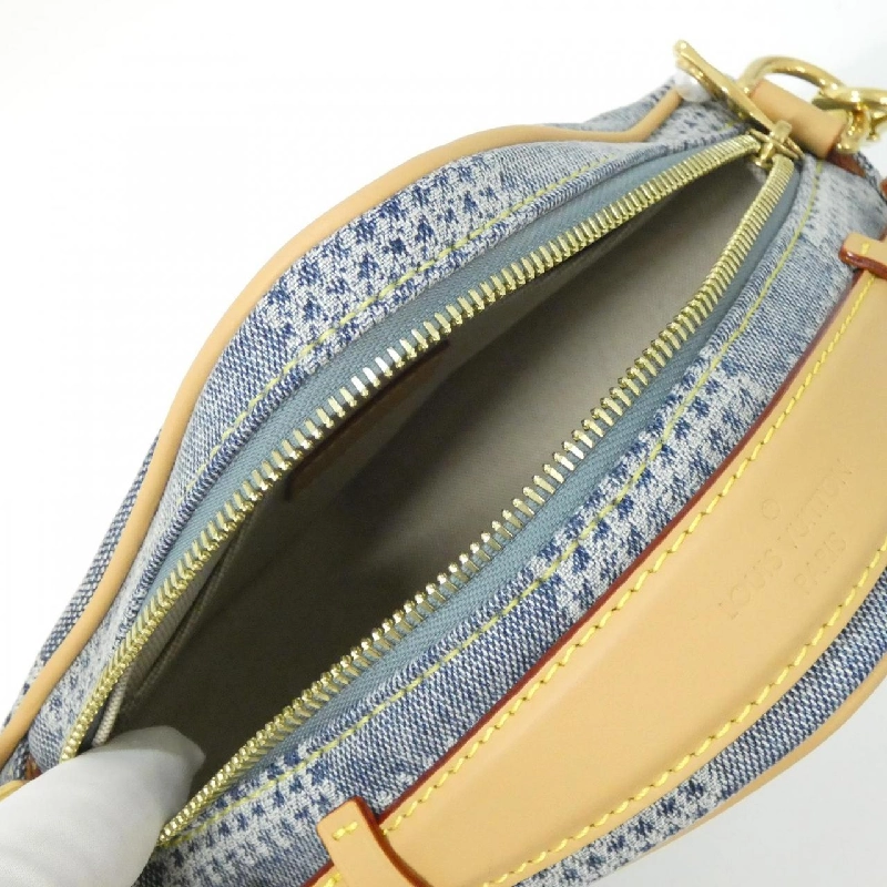 Túi đeo chéo Louis Vuitton Damier Denim 3D Chess Messenger N40706 - Hàng hiệu Authentic 767940