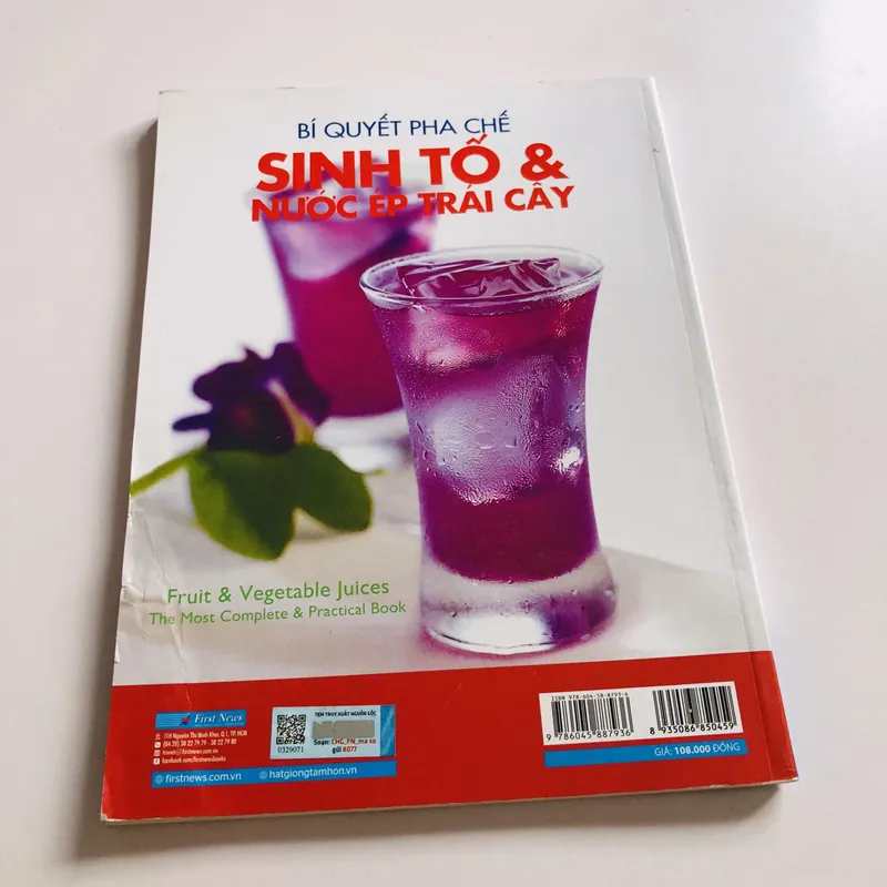 BÍ QUYẾT PHA CHẾ SINH TỐ & NƯỚC ÉP TRÁI CÂY  735153