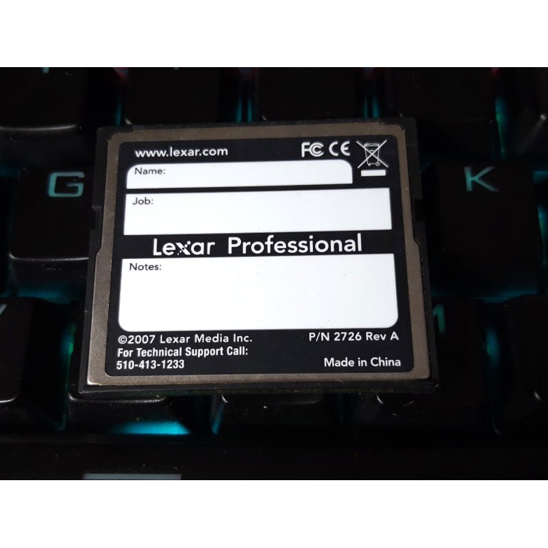 Lexar Professional 4GB Compact Flash (CF) Flash Card Model CF4GB/300x 148356