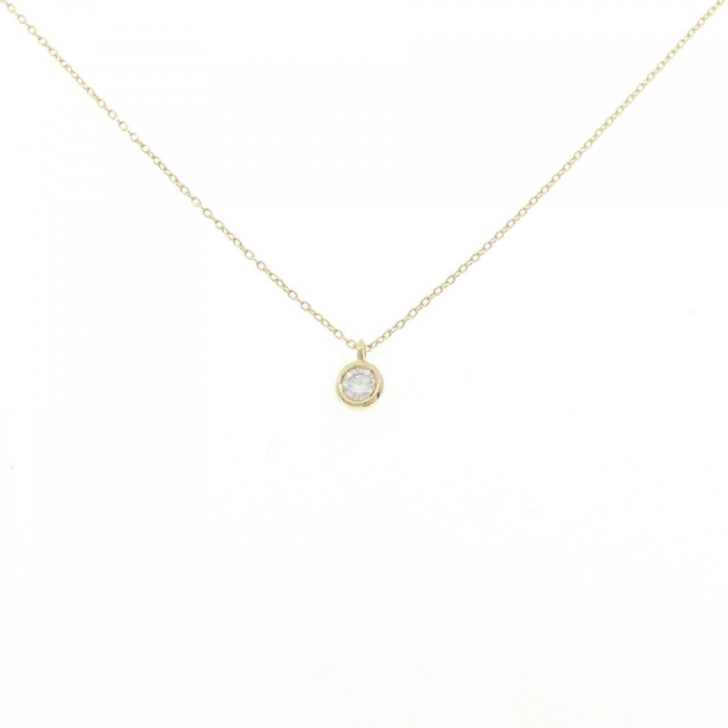 K18YG Dây chuyền kim cương 0.10CT - Hàng hiệu Chính hãng 848229