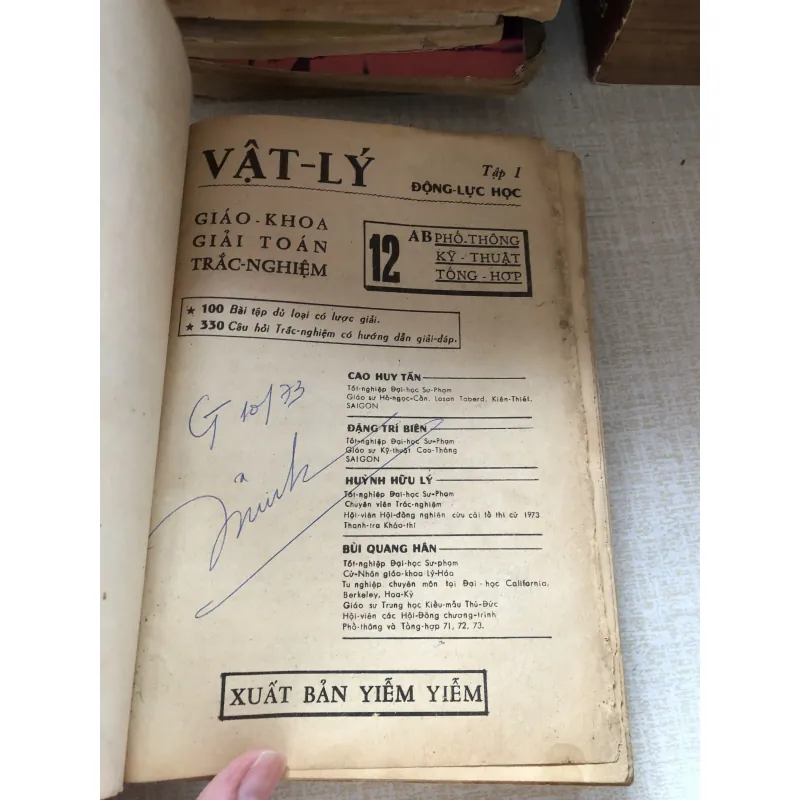 Vật lý tập 1-Động lực học 961728