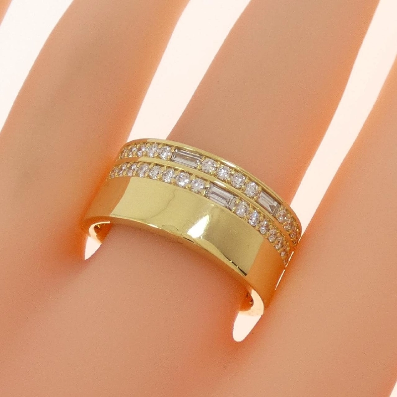 Nhẫn kim cương K18YG 0.72CT - Hàng hiệu Authentic 850141