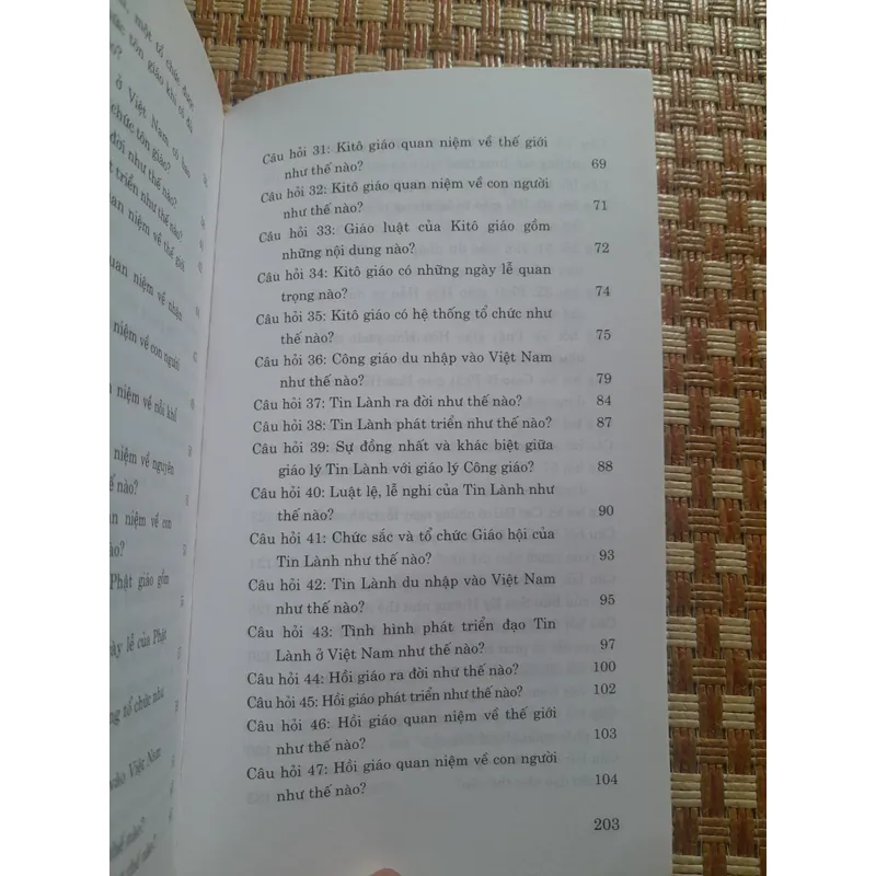 HỎI ĐÁP VỀ TÍN NGƯỠNG TÔN GIÁO 735925