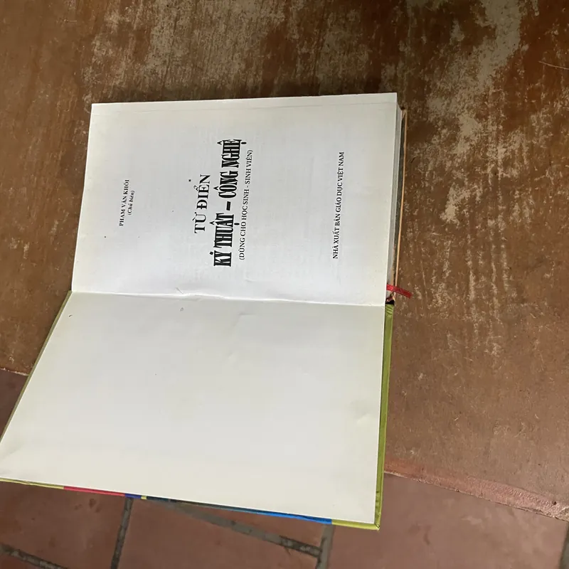 TỪ ĐIỂN KỸ THUẬT CÔNG NGHỆ- PHAN VĂN KHÔI chủ biên 577777