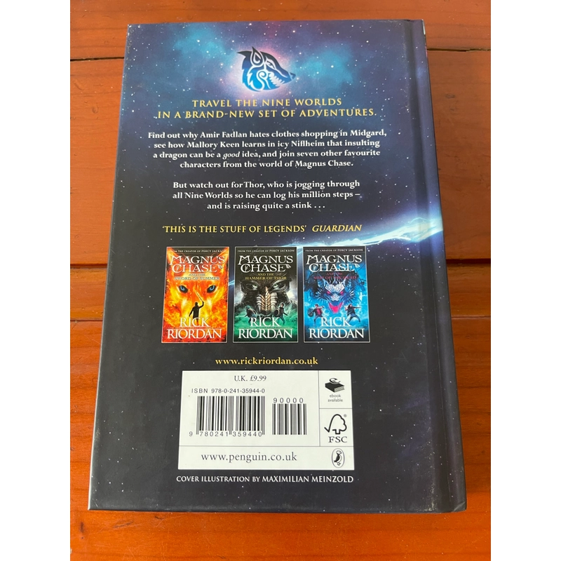 Magnus chase 9 from the nine worlds Rick Riordan 539568