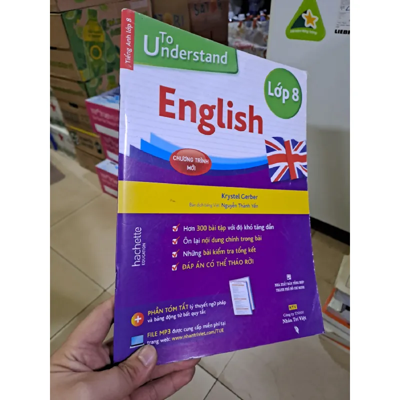 [Sách Cũ SCGR] Tiếng anh lớp 8 2017 chương trình mới kèm CD HCM0808 HỌC NGOẠI NGỮ 677176