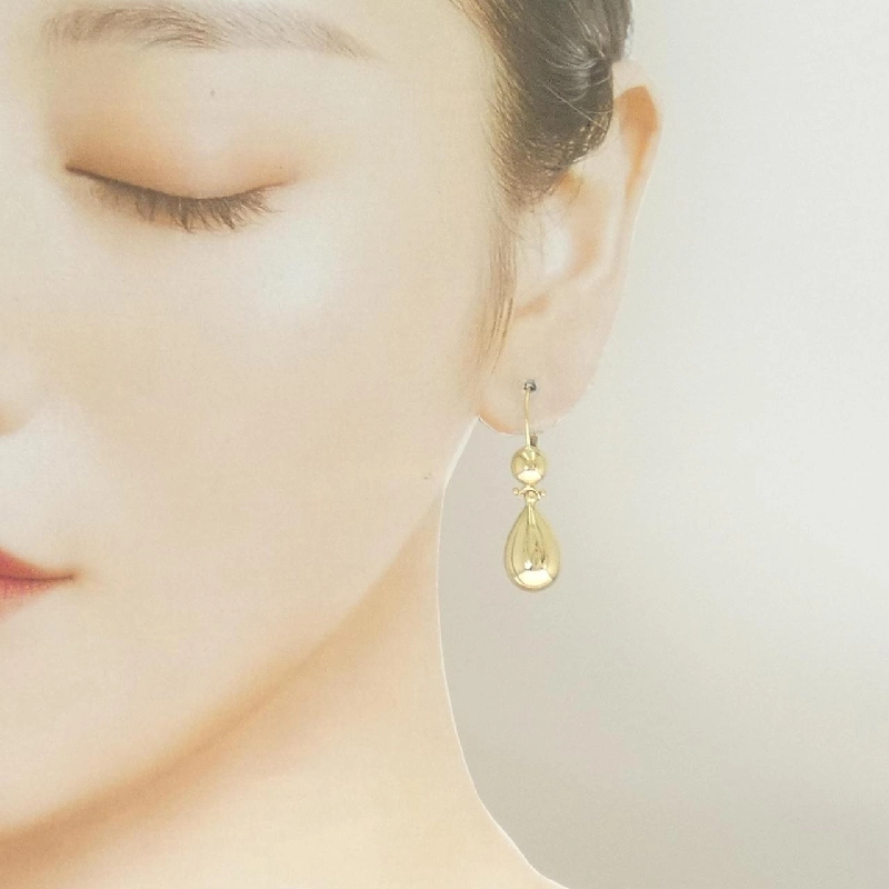 K18YG Bông tai - Hàng hiệu Authentic 866095