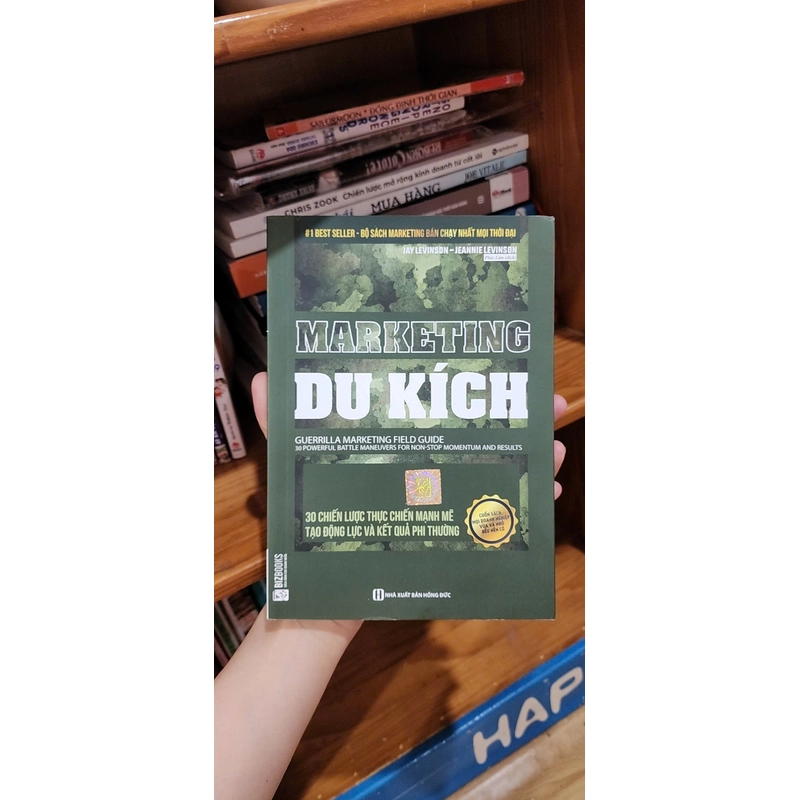 Marketing du kích: 30 chiến lược thực chiến mạnh mẽ tạo động lực, Mới 90% (HSTB) 163242