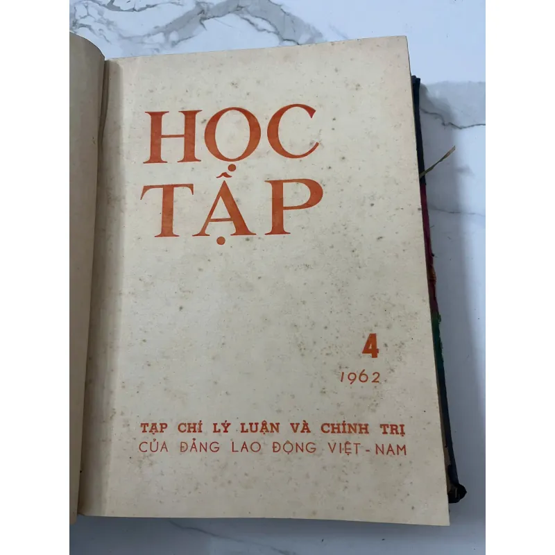 12 số tạp chí Học Tập năm 1962 798728