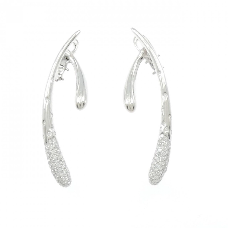 Bông tai kim cương 750WG 1.54CT - Hàng hiệu Chính hãng 864061