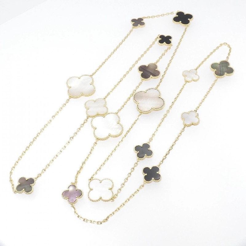 Vòng cổ Van Cleef & Arpels Magic Alhambra 16 Motif - Hàng hiệu Authentic 840314