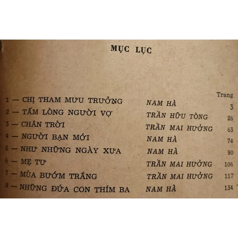 Truyện ngắn: CHỊ THAM MƯU TRƯỞNG, nhiều tác giả (NXB Phụ Nữ 1978) 707693