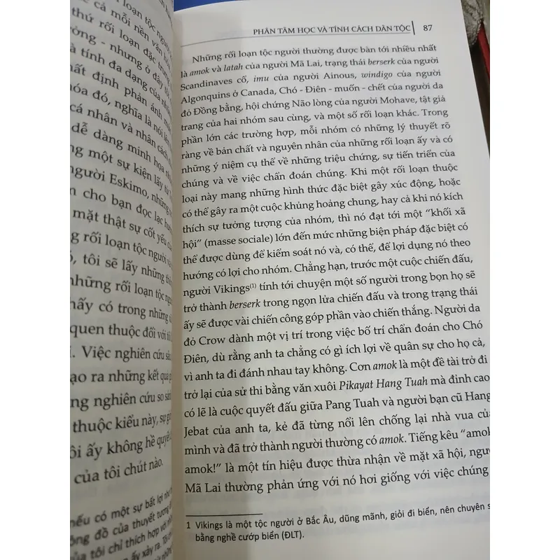 PHÂN TÂM HỌC VÀ TÍNH CÁCH DÂN TỘC - ĐỖ LAI THÚY 731603