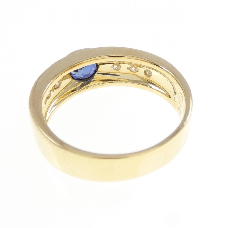 Nhẫn Sapphire K18YG 0.56CT - Hàng hiệu Chính hãng 854724