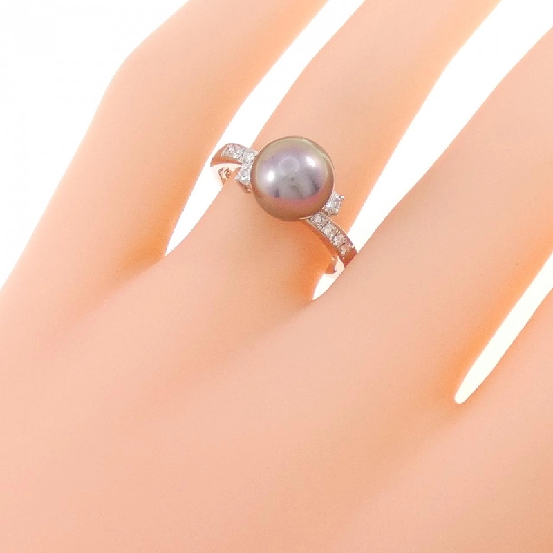 Nhẫn ngọc trai đen PT900 8.5mm 669608