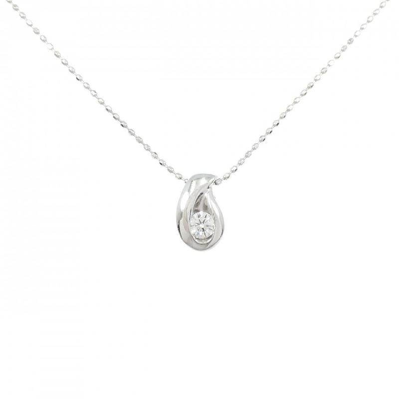 K18WG Dây chuyền kim cương 0.109CT - Hàng hiệu Chính hãng 859763