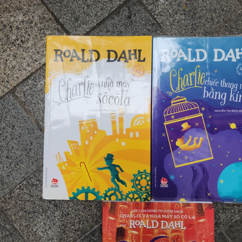 Combo 3 quyển Charlie và nhà máy socola của Roald Dahl 534480