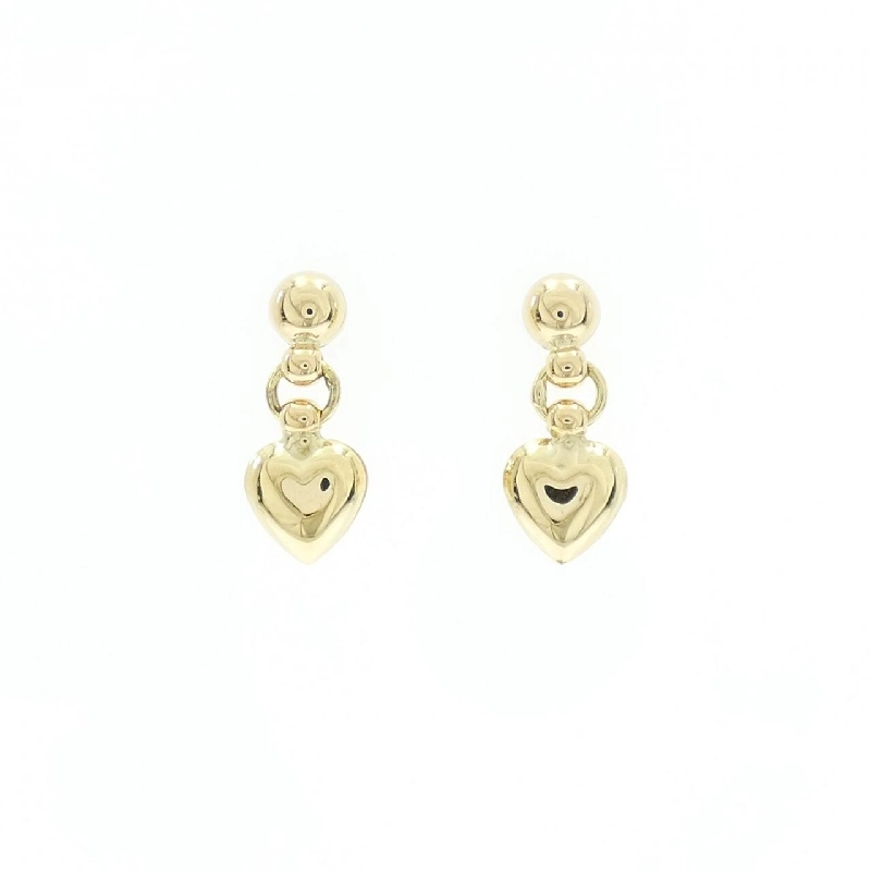 Bông tai hình trái tim 750YG/K18YG - Hàng hiệu Authentic 864066