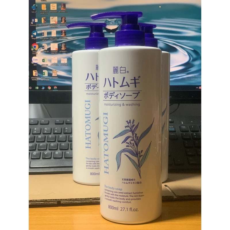 Sữa tắm Hatomugi Nhật Bản chính hãng nguyên tem 295398