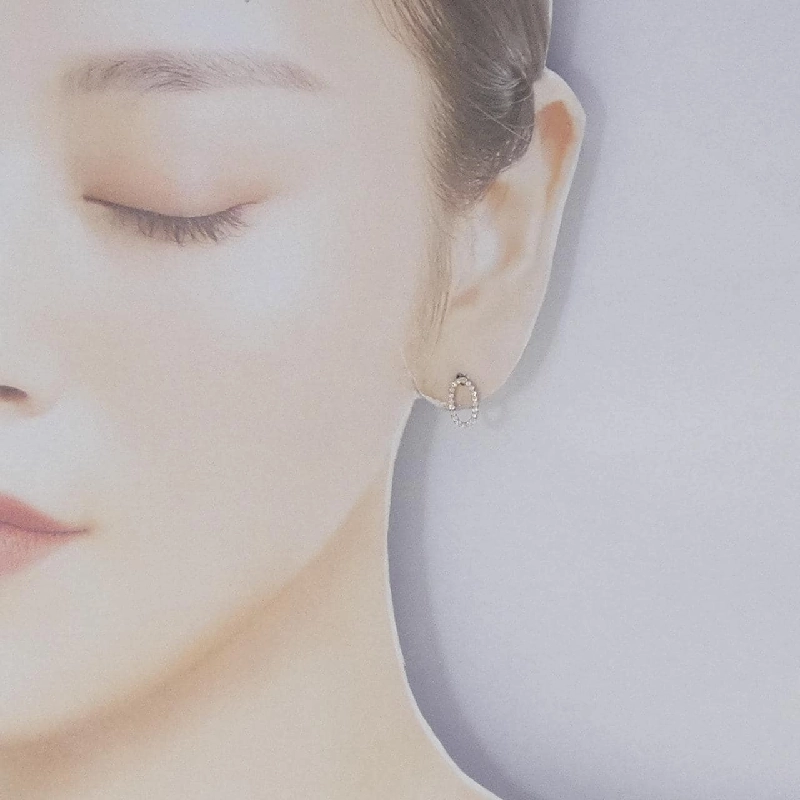 K18YG Bông tai kim cương 0.20CT - Hàng hiệu Chính hãng 870343