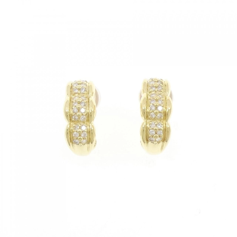 K18YG Bông tai/Khuyên tai kim cương 0.44CT - Hàng hiệu Chính hãng 868105