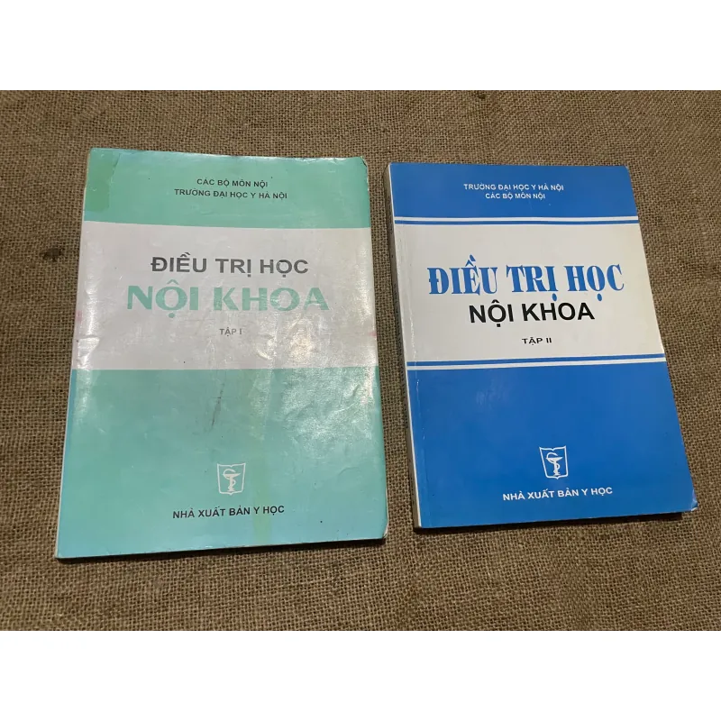 ĐIỀU TRỊ HỌC NỘI KHOA TẬP 1&2, SÁCH KHỔ LỚN , HƠN 500 TRANG 2 CUỐN 569853