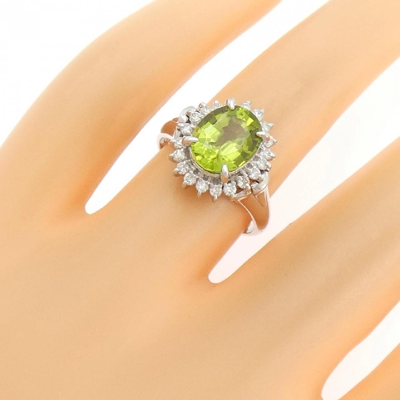 Nhẫn Peridot PT900 2.22CT - Hàng hiệu Chính hãng 854404
