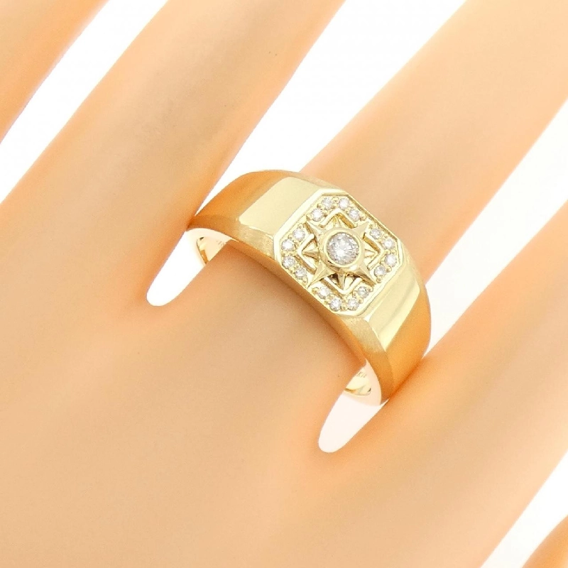 Nhẫn kim cương K18YG 0.19CT - Hàng hiệu Chính hãng 849606