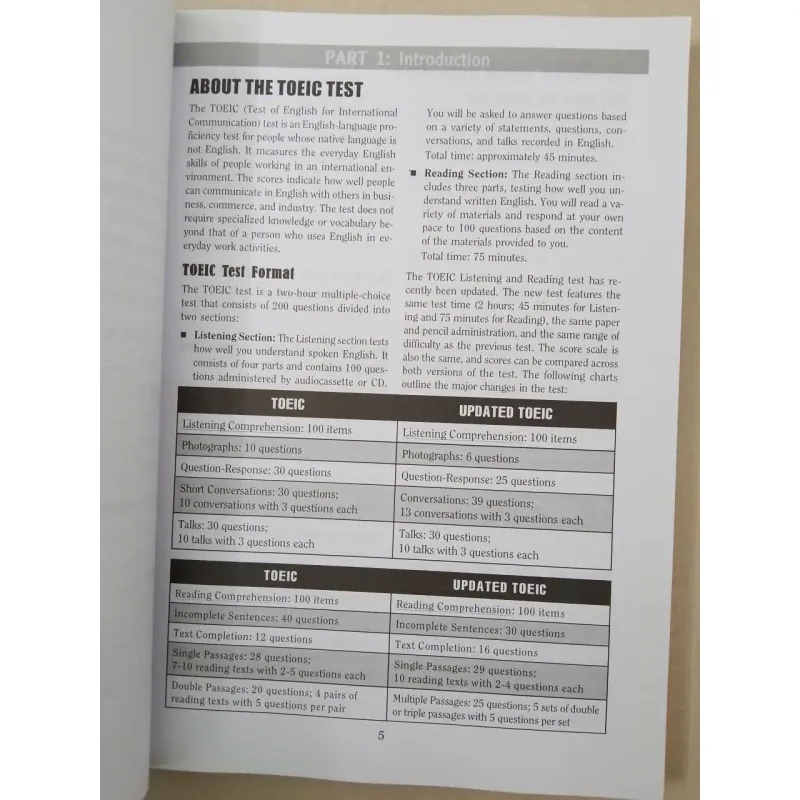 NewTOEIC RC - 5 Actual Tests 607035