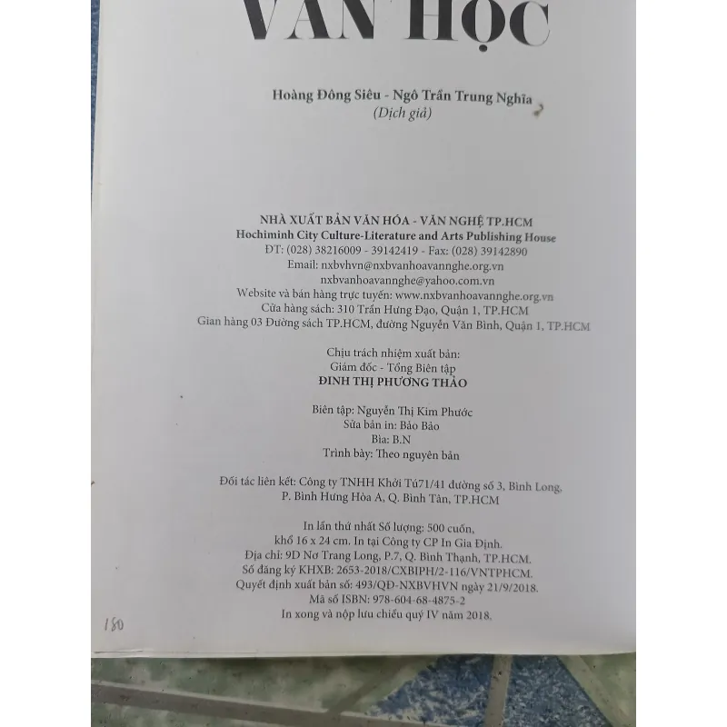 Văn hóa Trung Hoa văn học - Lý Xuân Vũ 712531