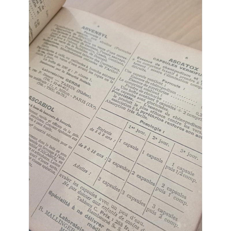 Dictionnaire de spécialités pharmaceutiques - Louis Vidal 559785