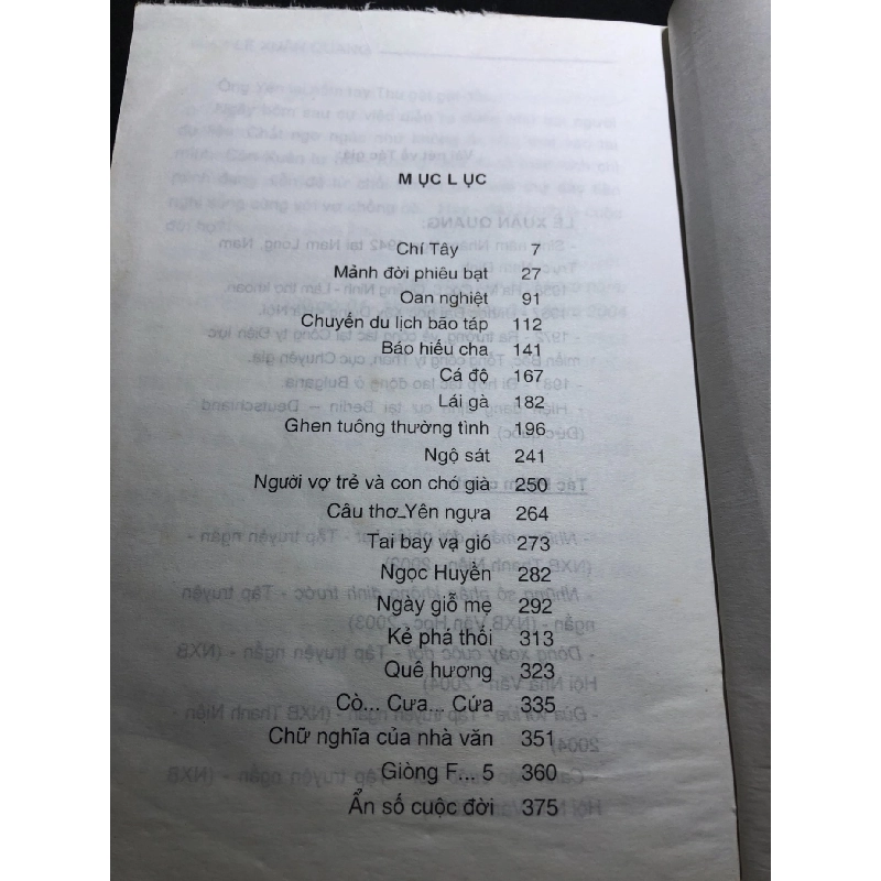 Canh bạc cuộc đời 2005 mới 70% ố vàng Lê Xuân Quang HPB0906 SÁCH VĂN HỌC 915200