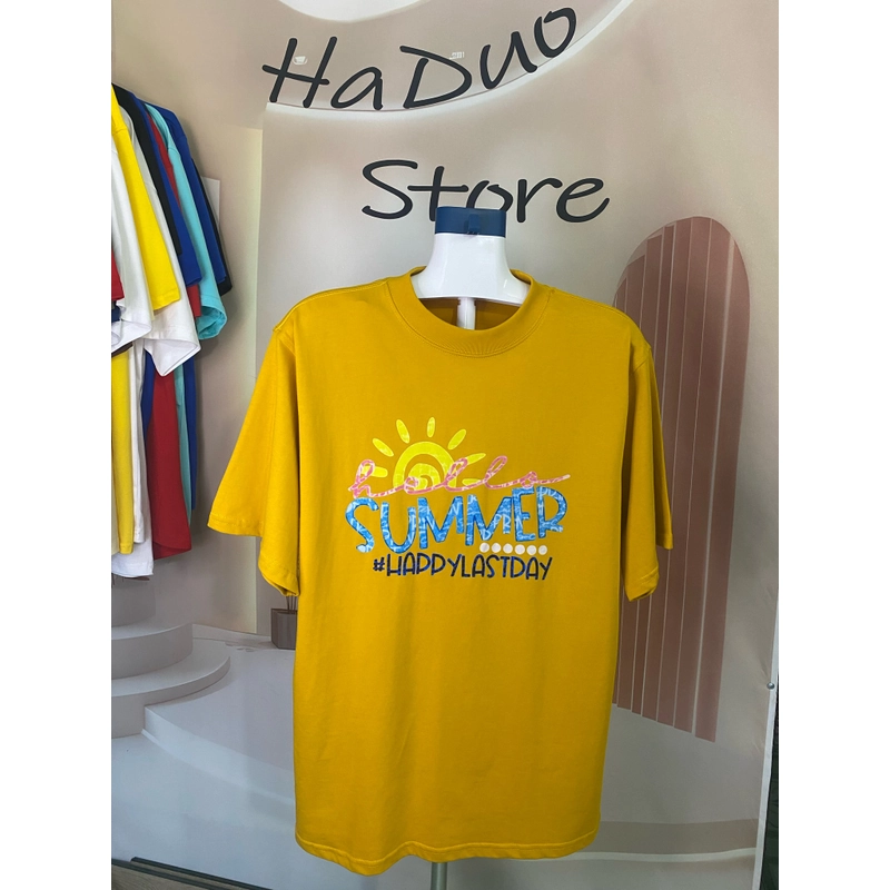 Áo Thun Oversize-Local Brand-Form rộng-full màu-new-In+Trơn 461100