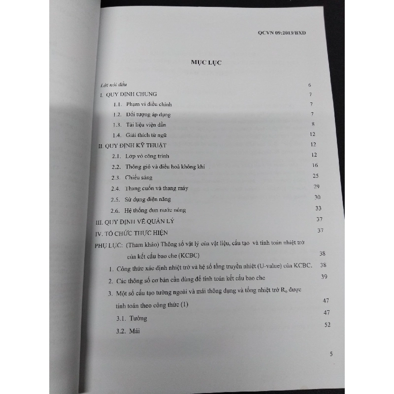 Quy chuẩn kỹ thuật quốc gia về các công trình xây dựng sử dụng năng lượng hiệu quả mới 80% ố bẩn nhẹ 2013 HCM.TN2906 923209