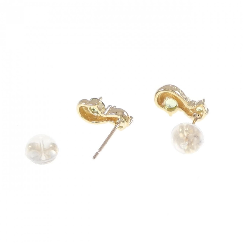 K18YG Peridot Bông tai - Hàng hiệu Chính hãng 869401