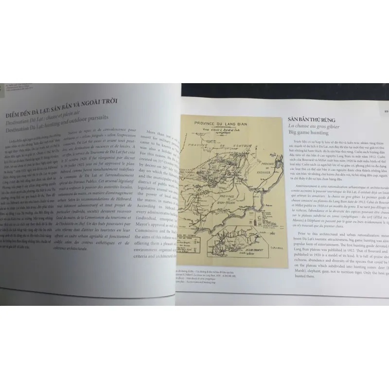 Sách Bản đồ sáng lập thành phố Đà Lạt - Olivier Tessier & Pascal Bourdeaux 687848