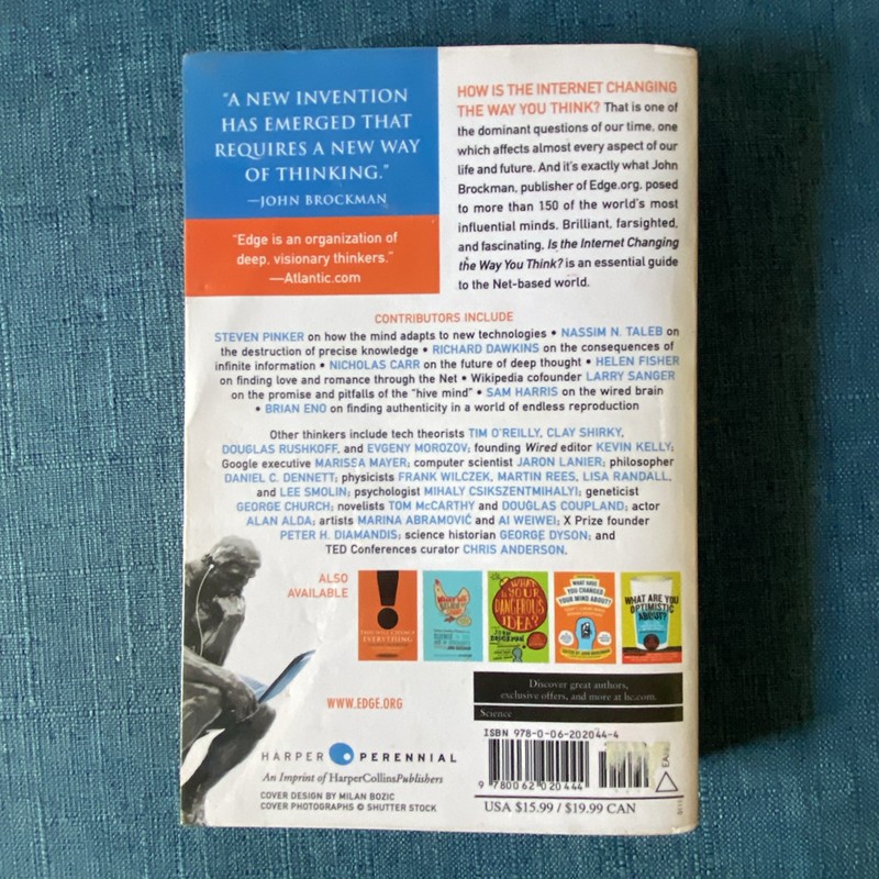 Is the internet changing the way you think? - Sách ngoại văn 196093