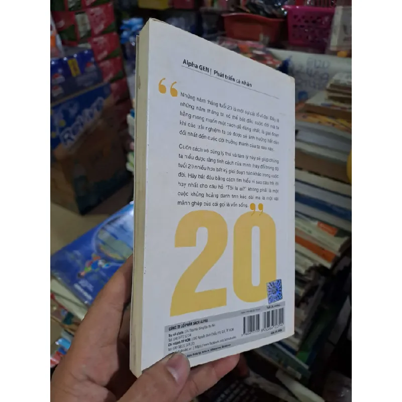 Tuổi 20 những năm tháng quyết định cuộc đời bạn - Meg Jay - PhD - 2017 mới 80% ố - KỸ NĂNG - HCM0111 629005