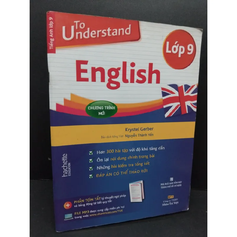 [Sách Cũ SCGR] Tiếng Anh lớp 9 (kèm CD) mới 80% ố nhẹ 2017 HCM2809 Krystel Gerber GIÁO TRÌNH, CHUYÊN MÔN 677205