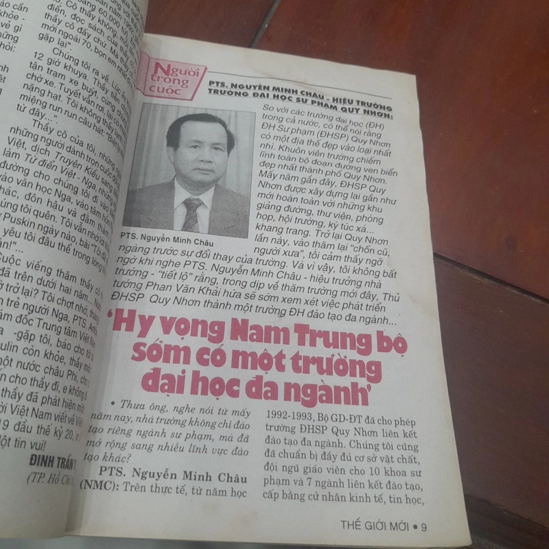 THẾ GIỚI MỚI số 340 ngày 14.6.1999 444771