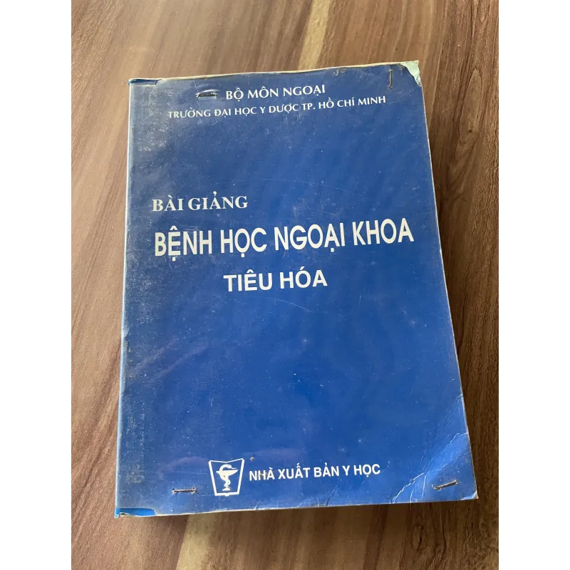 Bệnh học & Điều trị học Ngoại khoa, tiêu hóa  796935